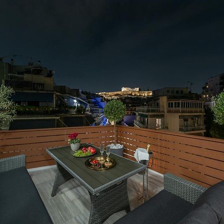 Apartmán Acropolis Divine Penthouse Atény Exteriér fotografie