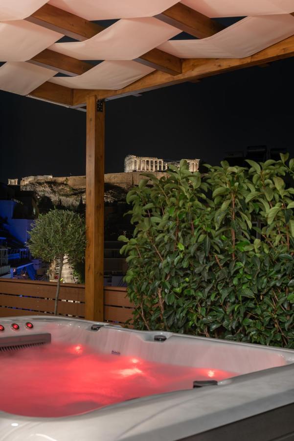 Apartmán Acropolis Divine Penthouse Atény Exteriér fotografie