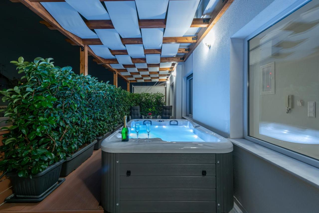 Apartmán Acropolis Divine Penthouse Atény Exteriér fotografie