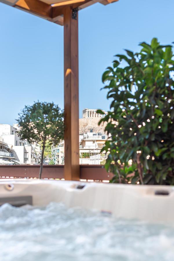 Apartmán Acropolis Divine Penthouse Atény Exteriér fotografie