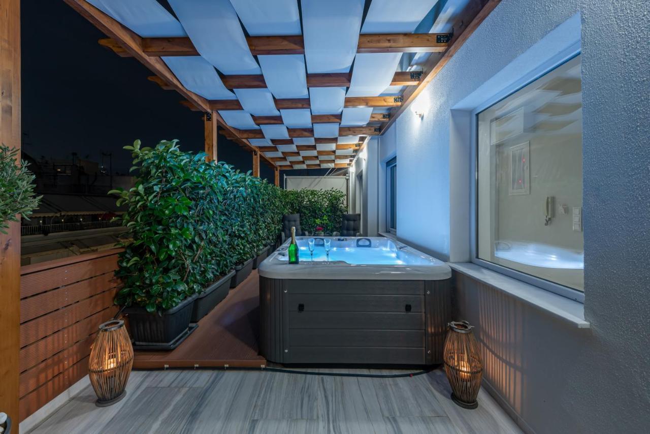 Apartmán Acropolis Divine Penthouse Atény Exteriér fotografie