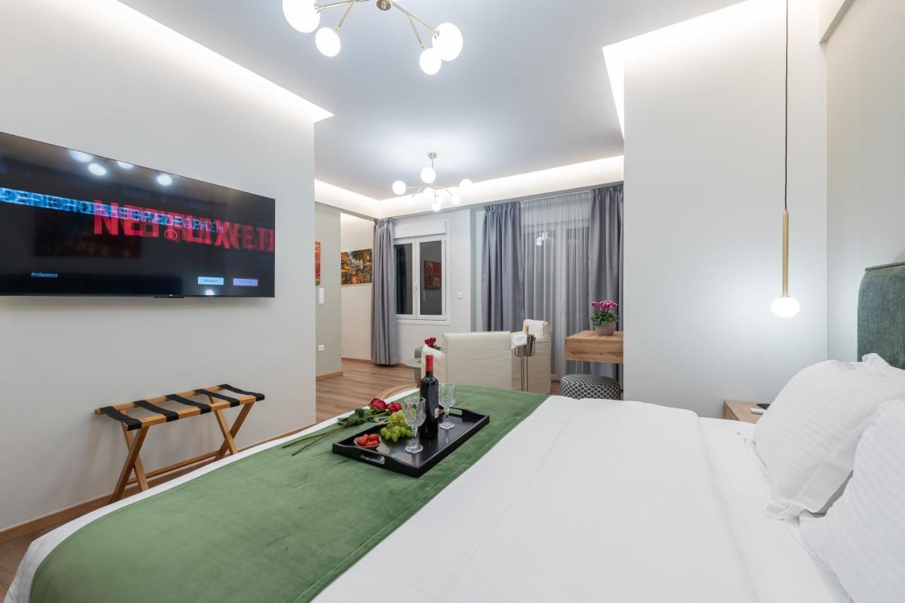 Apartmán Acropolis Divine Penthouse Atény Exteriér fotografie