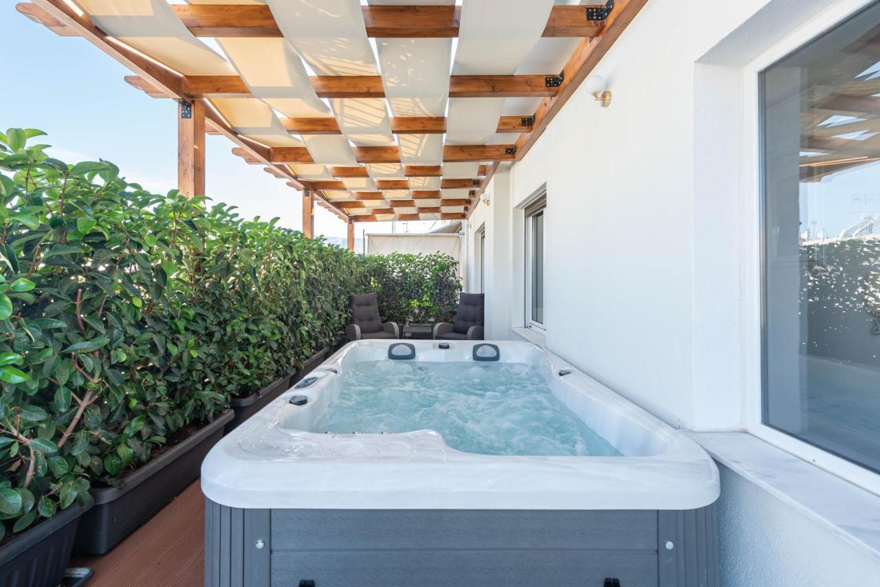 Apartmán Acropolis Divine Penthouse Atény Exteriér fotografie