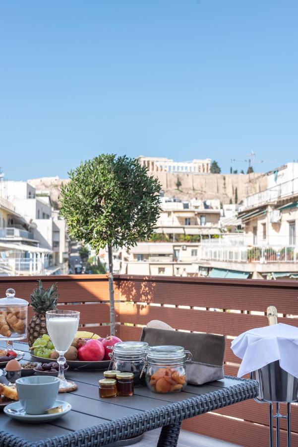 Apartmán Acropolis Divine Penthouse Atény Exteriér fotografie